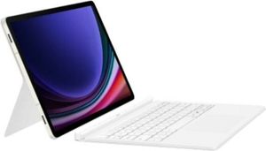 Kryt na tablet a klávesnicu Samsung EF-DX725BWEGES White Qwerty Španielčina
