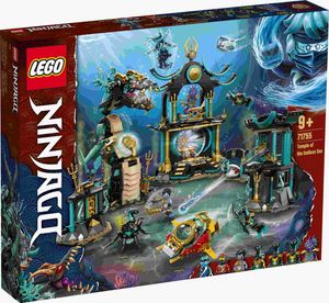 LEGO 71755 NINJAGO Tempel des unendlichen Ozeans Unterwasser Set Spielzeug für Jungen und Mädchen ab 9 Jahre mit Figuren