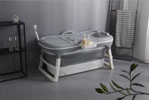 faltbare Badewanne Erwachsene Größe L 118x62x52cm klappbare mobile Badewanne ideal für kleine Badezimmer | foldable bathtub | tragbare Klappbadewanne
