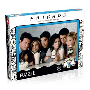 Puzzle hra Friends F.R.I.E.N.D.S Series Fanart New York Sitcom 1000 dielikov