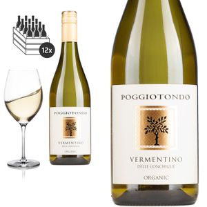 12er Karton 2020  Vermentino Toscana IGT - trocken von Poggiotondo - Weißwein
