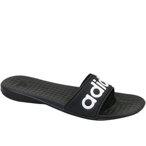 adidas Adilette Carodas W Badeschuhe Badelatschen Sandalen Schwarz AQ2149, Farbe:Schwarztöne, Größe:UK 8 - EUR 42 - 26 cm