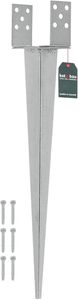 KOTARBAU® Pfostenträger Stahl 0 – 160 mm Verstellbar Feuerverzinkt