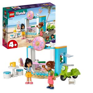 LEGO 41723 Friends Donut-Laden, Spielzeugladen mit Mini-Puppen Liann und Leo, den Figuren von 2023, Spielset für Mädchen und Jungen ab 4 Jahren