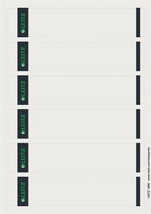 LEITZ Ordnerrücken Etikett 39 x 192 mm kurz schmal grau 150 Stück