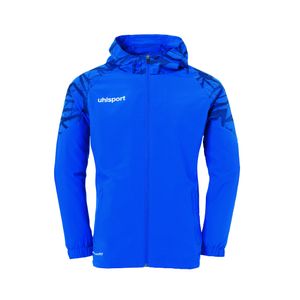 uhlsport GmbH GOAL 25 EVO WOVEN HOOD JACKET azurblau/marine azurblau/marine L