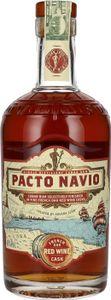 Pacto Navio Single Distillery Cuban Rum FRENCH OAK RED WINE Cask by Havana Club 40% Vol. 0,7l