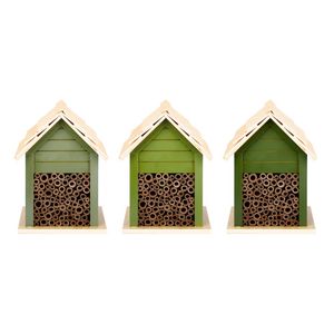 Rivanto® Grüntöne Serie Bienenhaus, farbig sortiert, verschiedene Grüntöne, hellgrün/grün/dunkelgrün, Farbwahl nicht möglich
