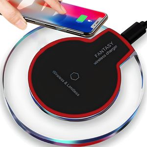 Wireless Ladestation Handy Induktive Ultra Thin Kabellose Charger 5V 1A Kabellose Ladegerät Qi iPhone 12 11 PRO X 13 Ladepad Smartphones Watch Retoo