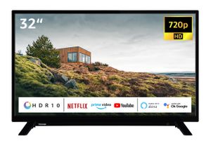 Toshiba 32W2263DG 32 Zoll Fernseher/Smart TV (HD Ready, HDR, Netflix/Prime Video, Triple-Tuner)