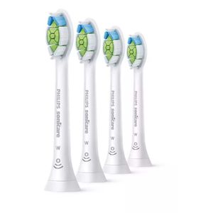 Sonicare W Optimal White Standard-Bürstenköpfe weiß (4 Stück) HX6064/10