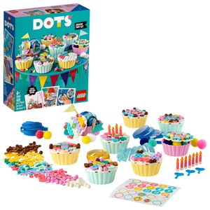 LEGO 41926 DOTS Cupcake Partyset mit 8 Cupcakes, Geburtstagsgeschenk für Kinder, Bastelset, Kreativset