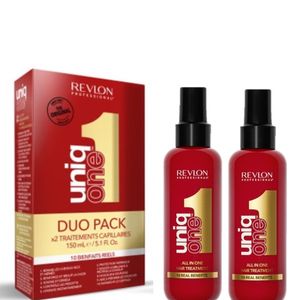 Revlon Uniq One Uniq One DUO PACK - 2x All in One Hair Treatment 150ml