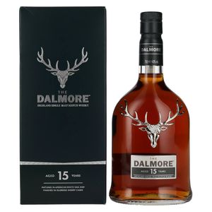 The Dalmore 15 Jahre Highland Single Malt Scotch Whisky in Geschenkpackung | 40 % vol | 0,7 l