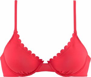 LASCANA Bügel-Bikini-Top rot Größe 38 C