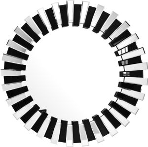 Wandspiegel Bliss 900 Silber / Schwarz