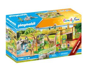 PLAYMOBIL Family Fun 71190 Erlebnis-Zoo