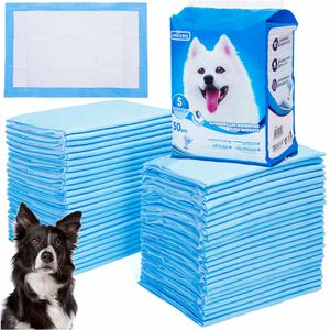 Nobleza / 50 x Ultra saugfähige Hunde Trainingsunterlagen / Welpenunterlage / 60 cm x 40 cm / Packung mit 50 Stück