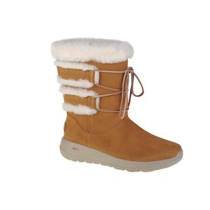 Skechers On The Go Joy Cyclone 144020-CSNT, Zimní obuv, dámská, hnědá, velikost: 39