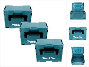 Makita MAKPAC Systemkoffer Gr. 3 im 3er-Set