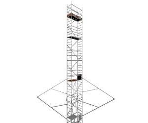 ALTEC Rollfix 2.0 1000 | inkl. Rollen (Ø 125 mm) | Dreieckausleger | Rollgerüst