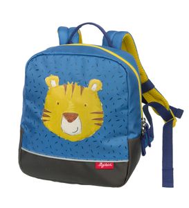 sigikid Bags Mini Backpack Tiger, Dětský batoh, Taška do školky, Dětská taška, Mateřská škola, Modrá, 3,6 l, 25202
