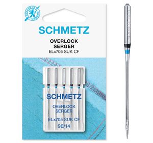 Schmetz | Overlock Nadeln | 5er Packung ELx705SUKCF Nm 90