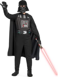 Strój karnawałowy Star Wars Darth Vader czarne przebranie 122-128 cm (7-8 lat)