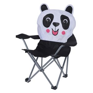 Kinder Campingstuhl Anglerstuhl Campingstuhl für Kinder + Tasche Panda