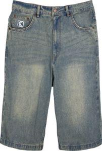 KARL KANI Herren Jeans-Shorts Og Denim Baggy Jorts