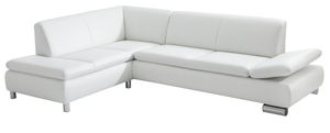 Max Winzer Terrence Ecksofa links mit Sofa 2,5-Sitzer rechts - Farbe: weiß - Maße: 270 cm x 190 cm x 76 cm; 2920-264-2070150-MET