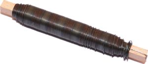 Wickeldraht blaugeglüht 0,70mm 2,5kg - Perfekt für DIY, Floristik und Dekoration, Dekodraht, Basteldraht