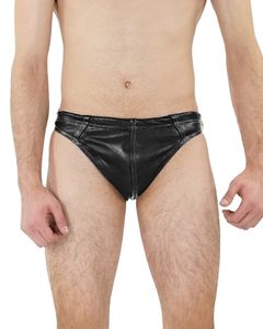 Bockle® Leather Slip Leder Unterhose echt Leder, M