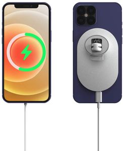 15W MagSafe Kfz Charger für iPhone 13 Pro Max Mini magnetische Auto Halterung induktiv weiß