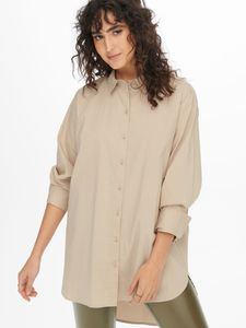 Damen JDY Lange Hemd Bluse Oversize Longshirt JDYMIO Freizeit Tunika | 32