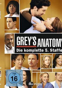 Greys Anatomy - Kompl. Staffel #5 (DVD) Repack 7DVDs - Disney  - (DVD Video / TV-Serie)