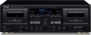 Teac W-1200 - Podwójny magnetofon kasetowy - Czarny