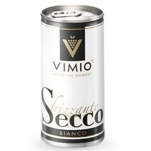 Vimio Spritziger Trinkgenuss: Secco Frizzante Perlwein, 10,5% vol, 200ml