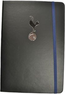 Tottenham Hotspur FC - Zápisník "Spurs Premium", Crest, A5 BS4546 (jedna veľkosť) (čierny)