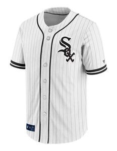 Fanatics - MLB Chicago White Sox Franchise Poly Jersey Hemd : Weiß L Farbe: Weiß Größe: L