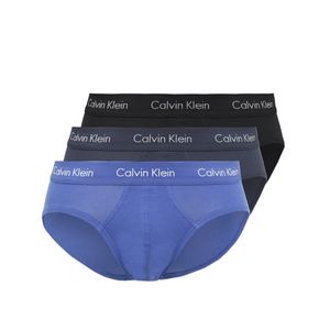 Calvin Klein Herren 3er Pack Hüftslip, Blau S