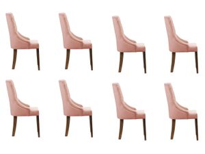 JV Möbel 8x Stühle Set 98x64x56 cm