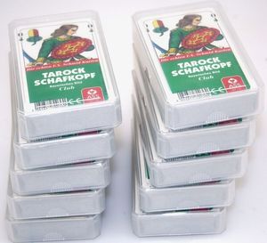 Zehnerpaket TAROCK SCHAFKOPF Bayerisches Bild ASS Spielkarten