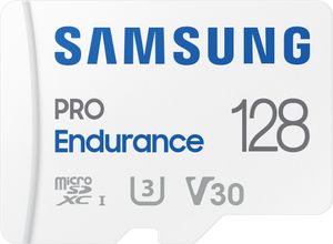 Samsung PRO Endurance MB-MJ128KA - Karta pamięci flash (w zestawie adapter microSDXC do SD)