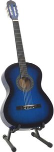 vidaXL 12-tlg. Klassikgitarren-Set für Anfänger Blau 4/4 39"