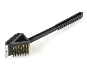 Grillbürste / Grillreiniger barbecook 3in1 mit Griff 37cm