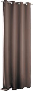 Verdunklungsvorhang Braun Taupe Blackout Ösen Vorhang blickdicht 135x245 cm Gardine