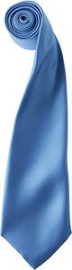 Premier Workwear PR750 | Satynowy krawat "Colours" / 144 x 8,5 cm - Kolor: Midblue (ok. Pantone 2718) - Rozmiar: 144 x 8,5 cm