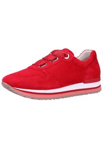 Gabor Comfort Basic Sneaker in Übergrößen Rot 26.445.48 große Damenschuhe, Größe:42