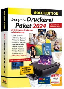 Das große Druckerei Paket 2024 - PC-DVD ROM